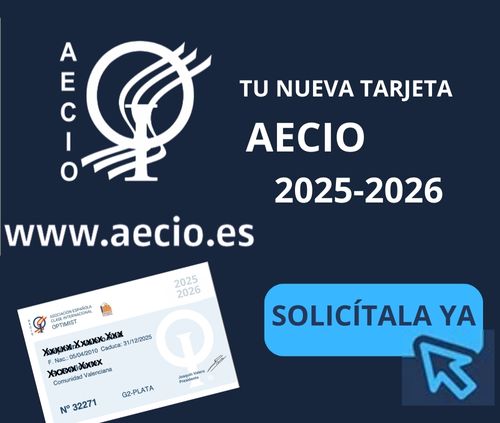 Tarjeta Aecio 2025/26